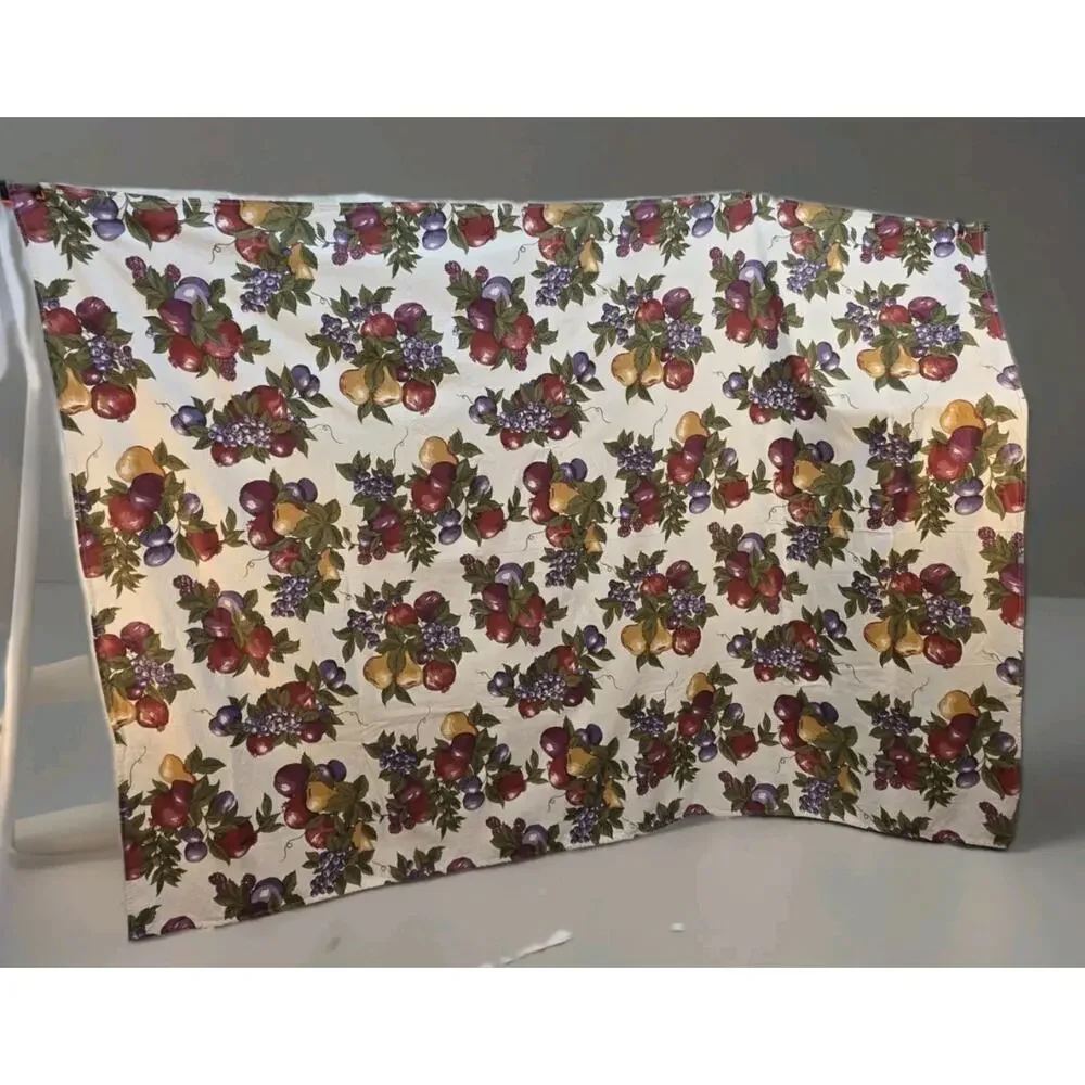 Vintage Avon Fruit Tablecloth 78